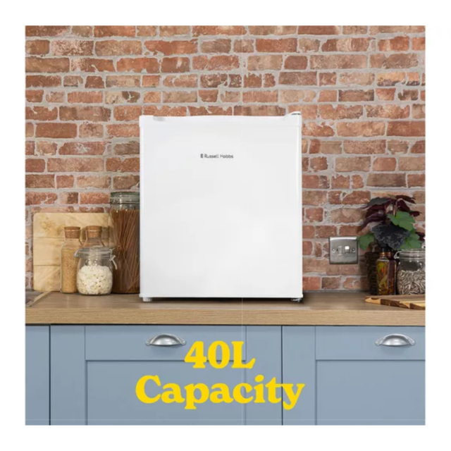 Russell Hobbs RHTTLF2E1W Table Top Fridge 40Ltr White