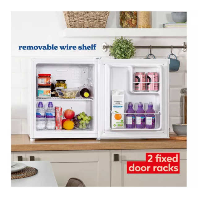 Russell Hobbs RHTTLF2E1W Table Top Fridge 40Ltr White