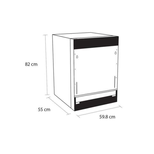 Sensis DWBI0213FSDWA Integrated Dishwasher - 13 Place Settings