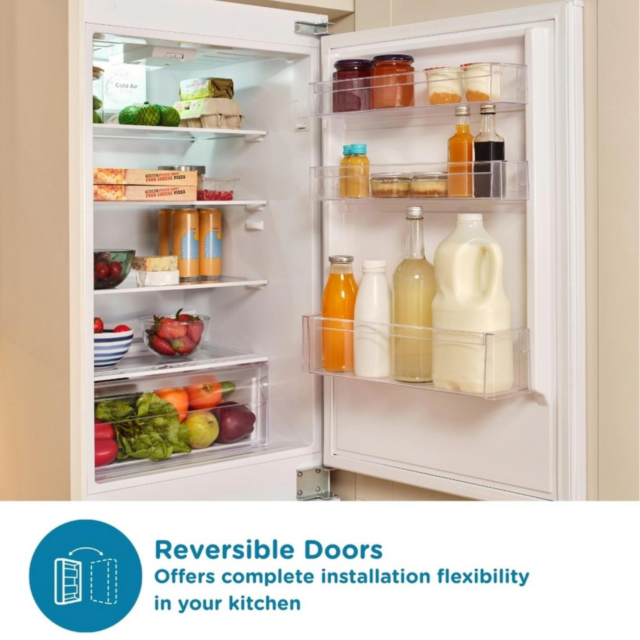 Sensis RFCMBI015450EW Built-In Fridge Freezer - Frost Free - 177Cm X 54Cm - 50/50 Door Split