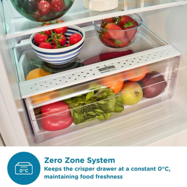 Sensis RFCMBI015450EW Built-In Fridge Freezer - Frost Free - 177Cm X 54Cm - 50/50 Door Split