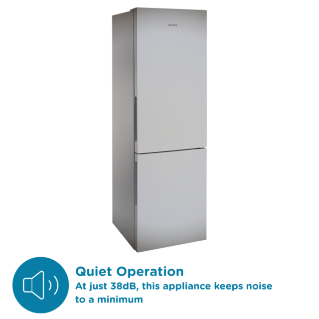 Sensis RFCMF0154ES Fridge Freezer - 182Cm X 54Cm - No Frost - Silver