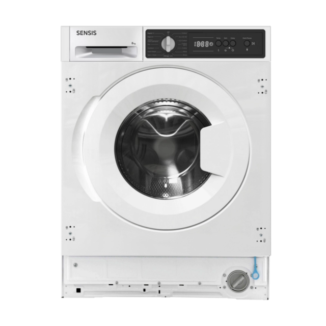 Sensis WMBI01814AW Built-In Washing Machine - 8Kg - 1400Rpm - White