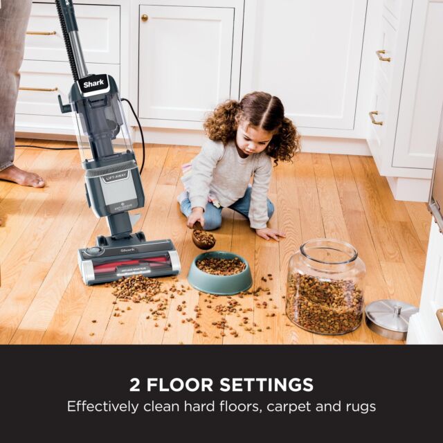 Shark NZ780UKT Anti Hair Wrap Plus Upright Pet Vacuum with Lift-Away - Smoky Grey