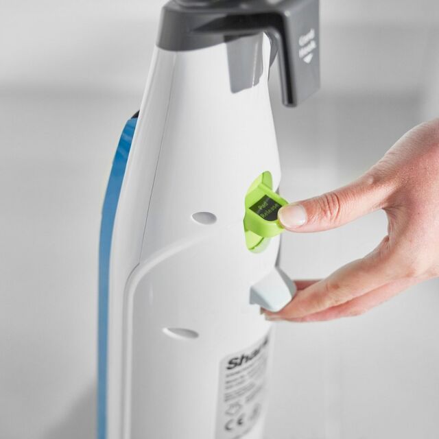 Shark S6001UK Klik n' Flip Steam Mop - White/Blue