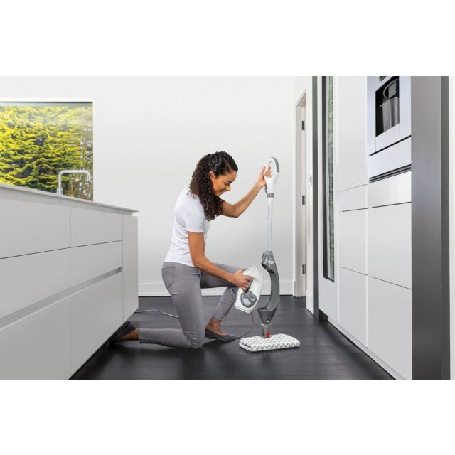 Shark S6005UK Floor & Handheld Steam Cleaner - Grey/Bordeaux