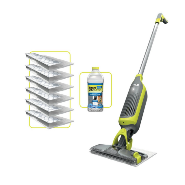 Shark VM200UK Shark Vacmop Cordless 2-In-1 Vacuum Mop With Targeted Spray - 9 Min 30 Sec Run Time -