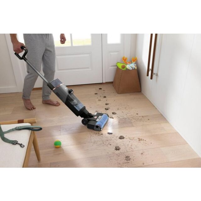 Shark WD210UK HydroVac Wet & Dry Cordless Hard Floor Cleaner - Charcoal Grey