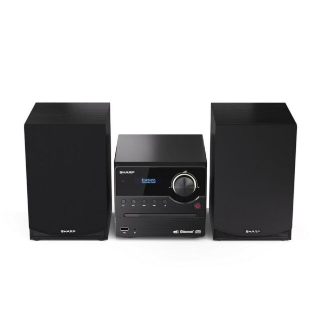 Sharp XL-B517D(BK) Wireless Hi-Fi Micro System - Black With Bluetooth