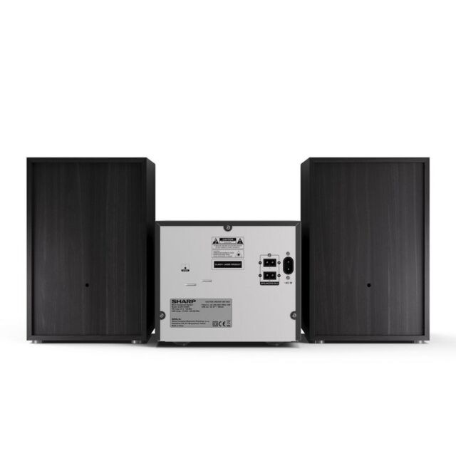 Sharp XL-B517D(BK) Wireless Hi-Fi Micro System - Black With Bluetooth