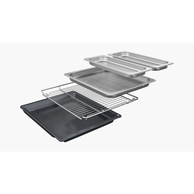 Siemens CS736G1B1 65cm Built-in compact oven with steam function - Black