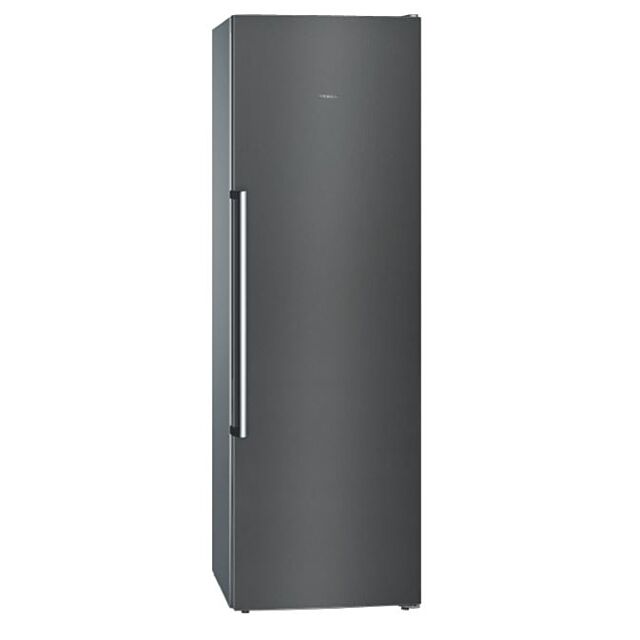 Siemens GS36NAXEP Tall Freezer 186x60cm - Black Steel