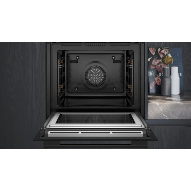 Siemens HM776G1B1B 59.5cm Built In Oven with Microwave Function