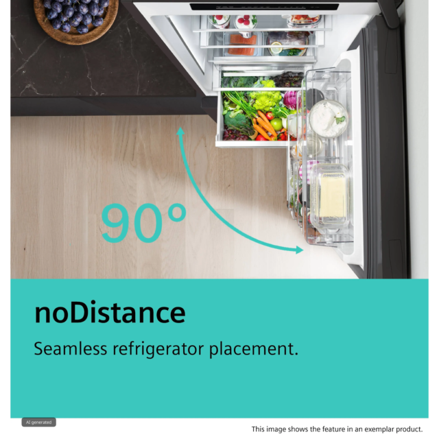 Siemens KG39NAIAU Fridge Freezer, Silver Inox, 203X60, No Frost, A Energy, 