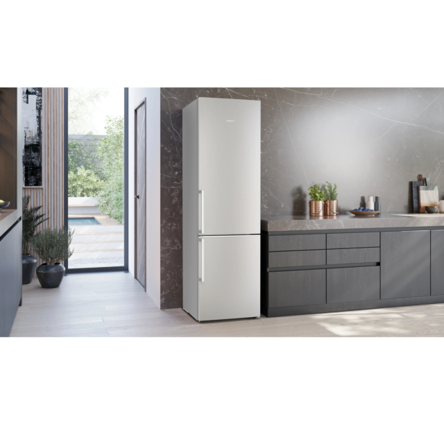 Siemens KG39NAIAU Fridge Freezer, Silver Inox, 203X60, No Frost, A Energy, 