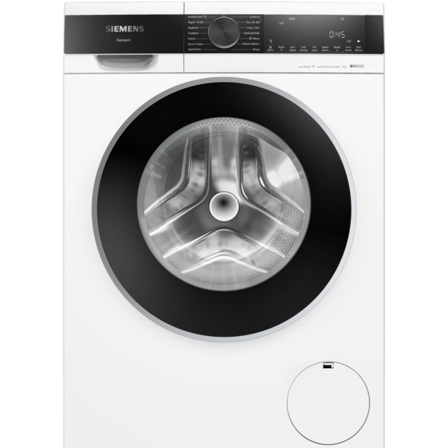 Siemens WG46G2Z4GB Washing Machine Iq500 White, 9Kg 1600Rpm