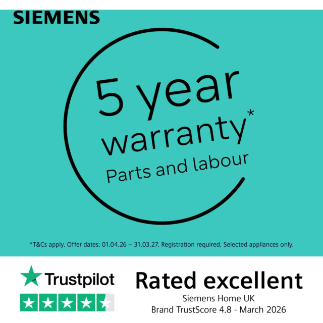 Siemens WG46G2Z4GB Washing Machine Iq500 White, 9Kg 1600Rpm