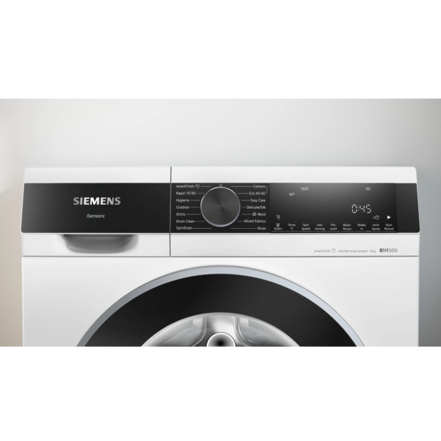 Siemens WG46G2Z4GB Washing Machine Iq500 White, 9Kg 1600Rpm