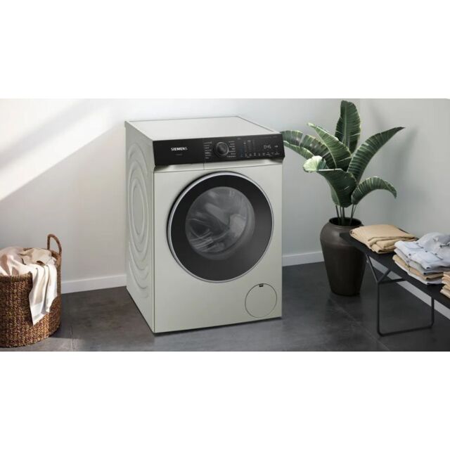 Siemens WG46H2AXGB Silver Inox Washing Machine, IQ500, 9Kg 1600rpm, Idos