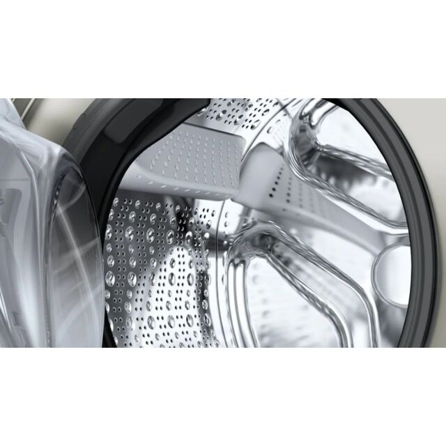 Siemens WG46H2AXGB Silver Inox Washing Machine, IQ500, 9Kg 1600rpm, Idos