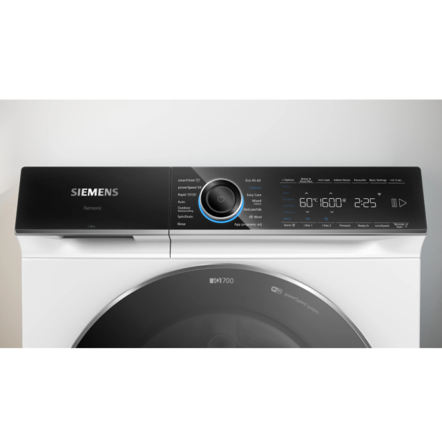 Siemens WG66B2A1GB Washing Machine - iQ700 - 11kg - 1600rpm - iDos - White