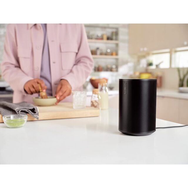Sonos ERA100 Smart Speaker with Voice Control - Black