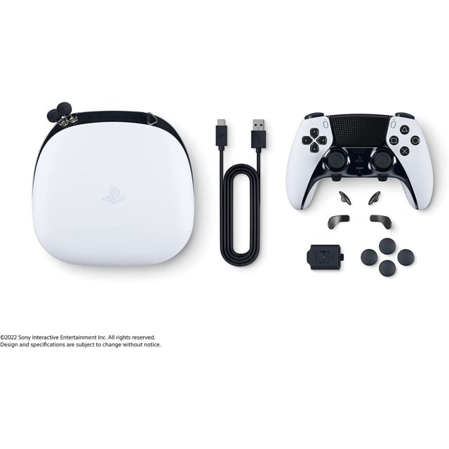 Sony Playstation PS5 Dualsense Edge Wireless Controller - White