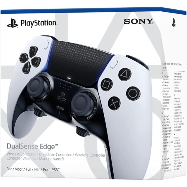 Sony Playstation PS5 Dualsense Edge Wireless Controller - White