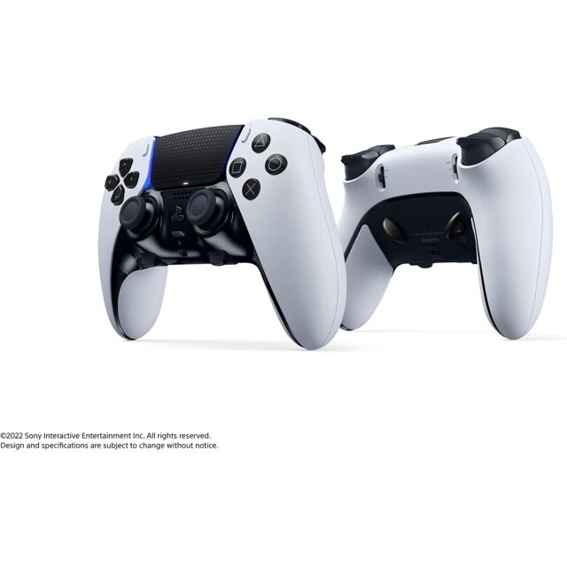 Sony Playstation PS5 Dualsense Edge Wireless Controller - White