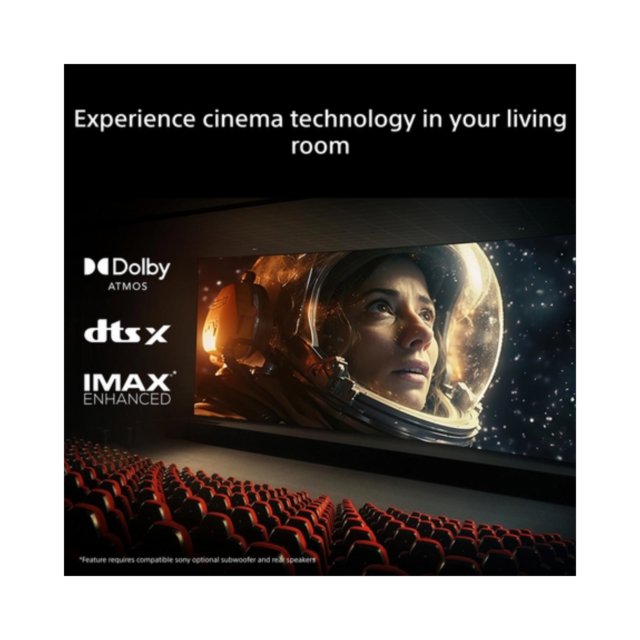 Sony HTA7100KIT.CEK Bravia Theatre Bar 7 + S 5.1.2Ch Dolby Atmos Soundbar With Sasw7 100W Subwoofer