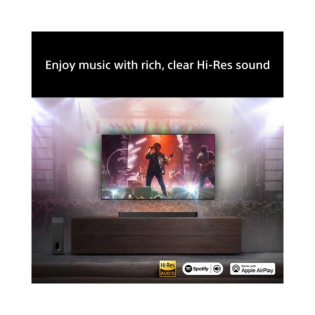 Sony HTA7100KIT.CEK Bravia Theatre Bar 7 + S 5.1.2Ch Dolby Atmos Soundbar With Sasw7 100W Subwoofer