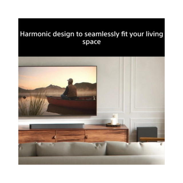 Sony HTA7100KIT.CEK Bravia Theatre Bar 7 + S 5.1.2Ch Dolby Atmos Soundbar With Sasw7 100W Subwoofer