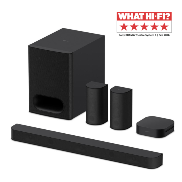 Sony HTS60.CEK 5.1ch BRAVIA Theatre System 6 Dolby Atmos? Home Theatre System - Black