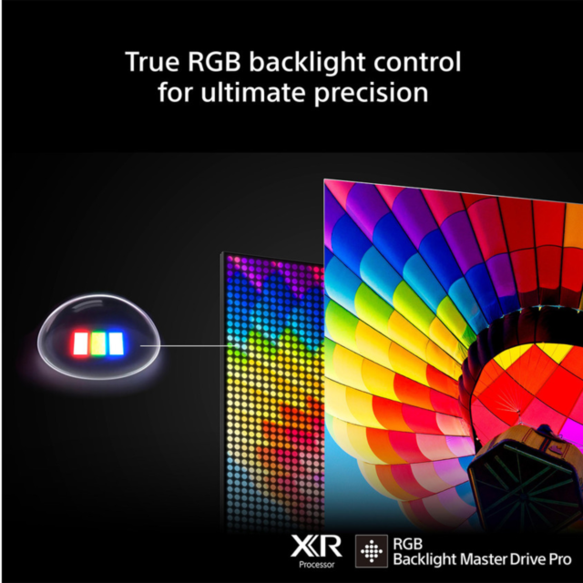 Sony K115XR95M2BUKA Bravia 9.2 TV 4K, 115inch True Rgb Led, Smart Google TV