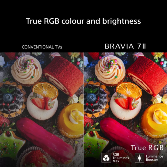 Sony K65XR75M2B.UKA Bravia 7.Ii 65inch 4K Rgb Led Google TV