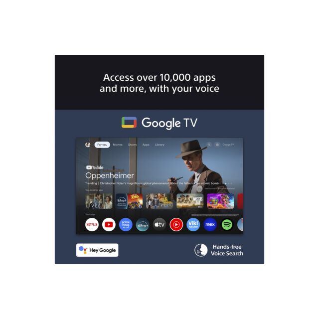 Sony K65XR8M25B.UKA TV 65inch 4K Bravia 8 II QD-OLED Google TV