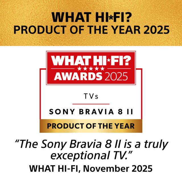Sony K65XR8M25B.UKA TV 65inch 4K Bravia 8 II QD-OLED Google TV