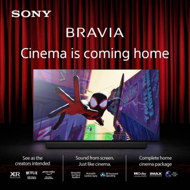 Sony K77XR80PU 77inch 4K OLED TV