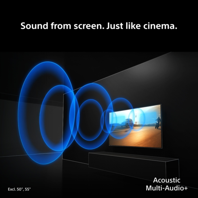 Sony K98XR75M2PB.UKA Bravia 7.2 TV 98inch 4K True Rgb Led, Smart Google TV