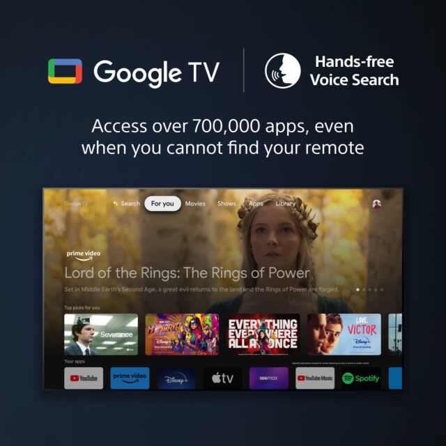 Sony KD75X75WLU 75inch4K UHD HDR Google Smart TV