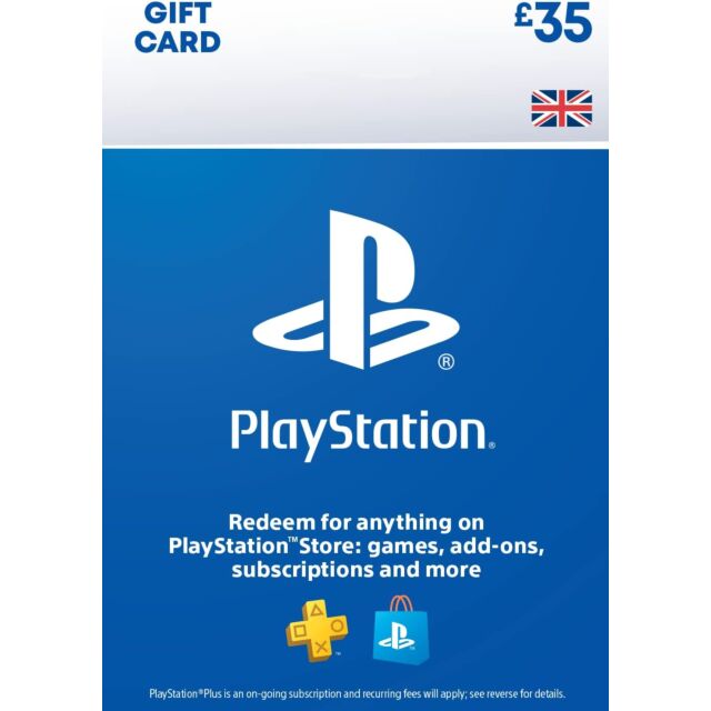 Sony Playstation PSN LIVE CARD £35 Playstation Store Gift Card