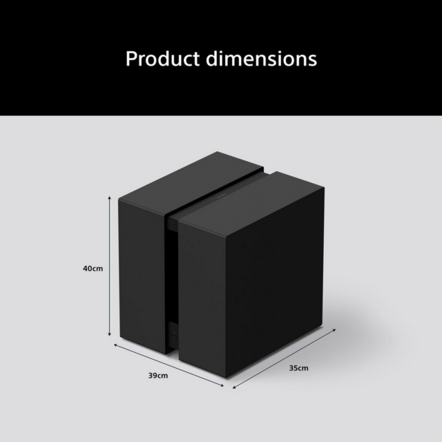 Sony SASW9.CEJ BRAVIA Theatre Sub 9 Wireless 600W Black