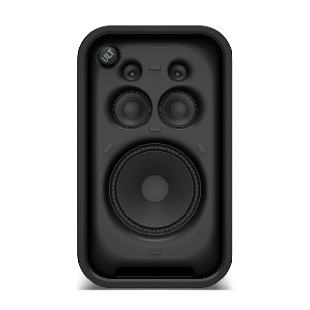 Sony SRSULT700.CEL Wireless ULT Tower 7 Deep Bass Party Speaker with 360 Party sound + DJ Input - Bl
