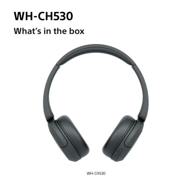 Sony WHCH530B.CE7 Wireless Over ear headphones - Black