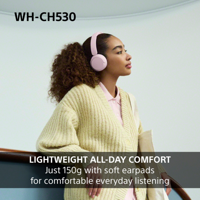 Sony WHCH530B.CE7 Wireless Over ear headphones - Black