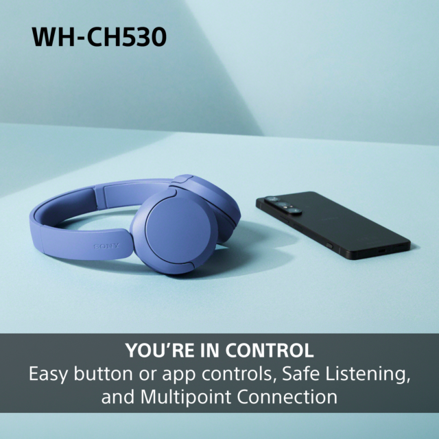 Sony WHCH530B.CE7 Wireless Over ear headphones - Black