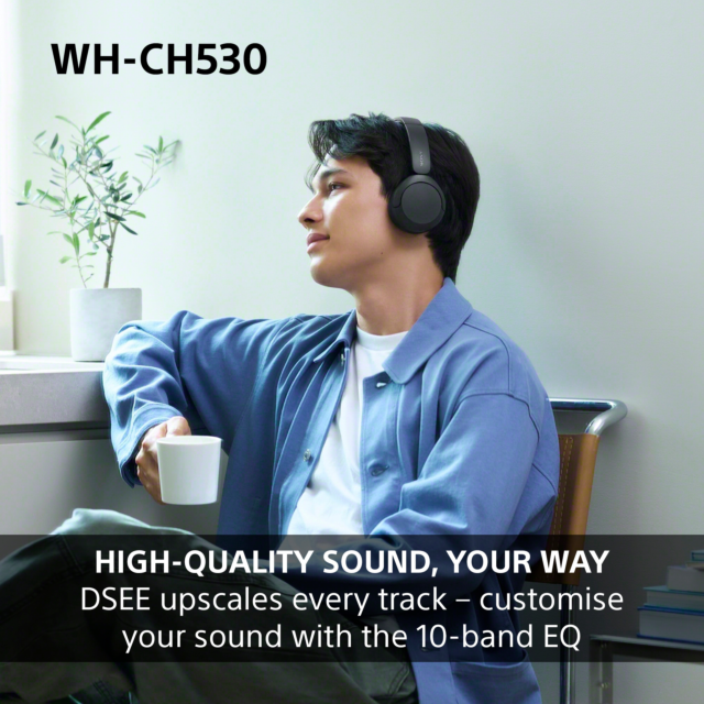 Sony WHCH530B.CE7 Wireless Over ear headphones - Black