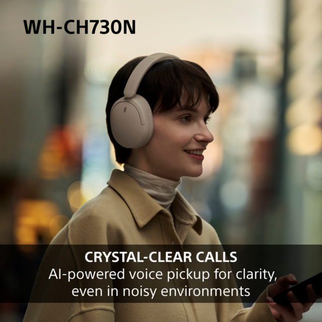 Sony WHCH730NP.CE7 Wireless Noise Cancelling Headphones Pink