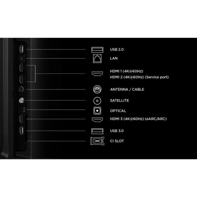 TCL 43P7L-UK 43inch 4K HDR QLED Direct LED Google TV
