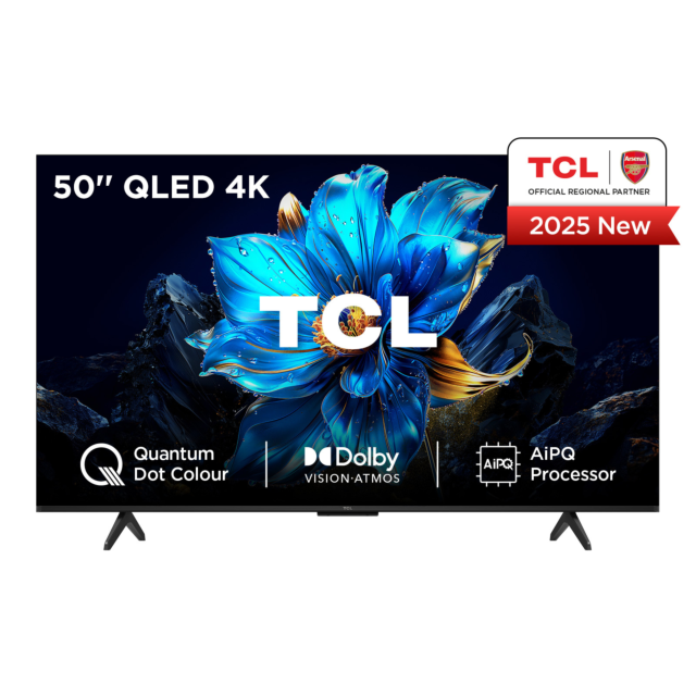 TCL 50P7K-UK 50inch 4K QLED Direct LED HDR Google TV